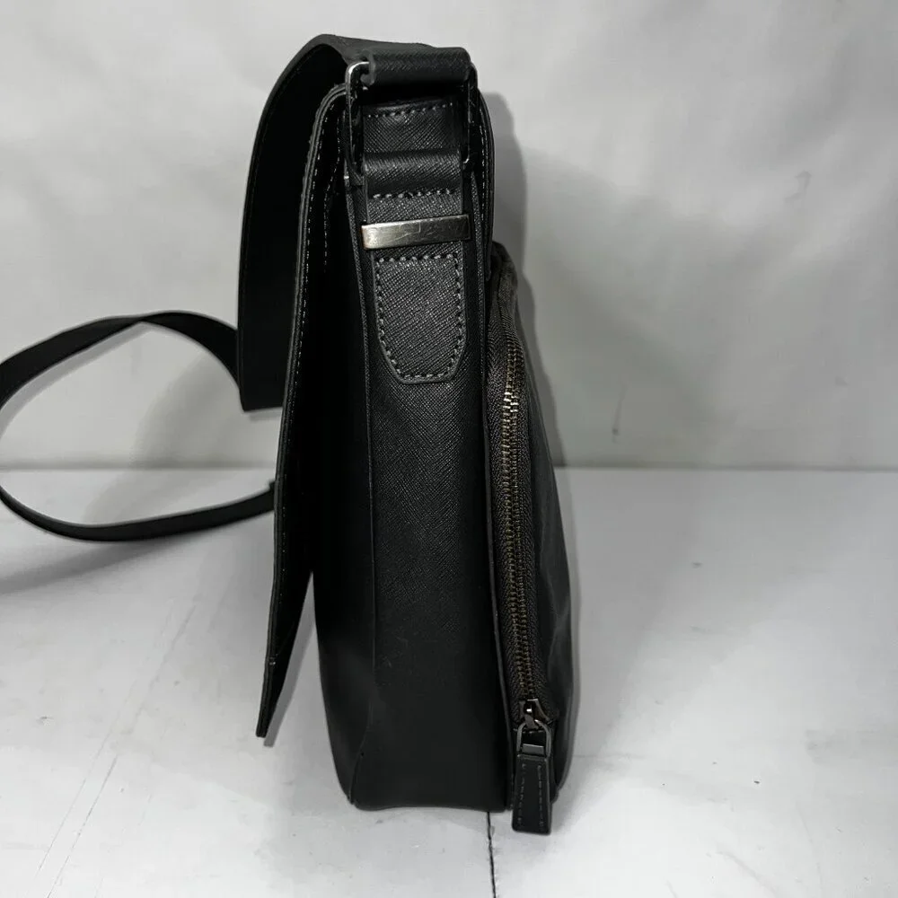 Calvin Klein Safiano Leather Laptop Bag